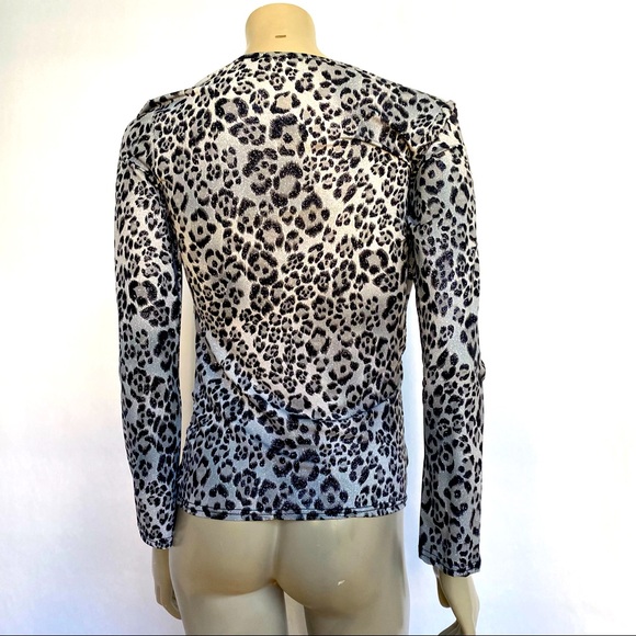 SUS D’ORANGE PARIS Leopard Print Top - Picture 4 of 13